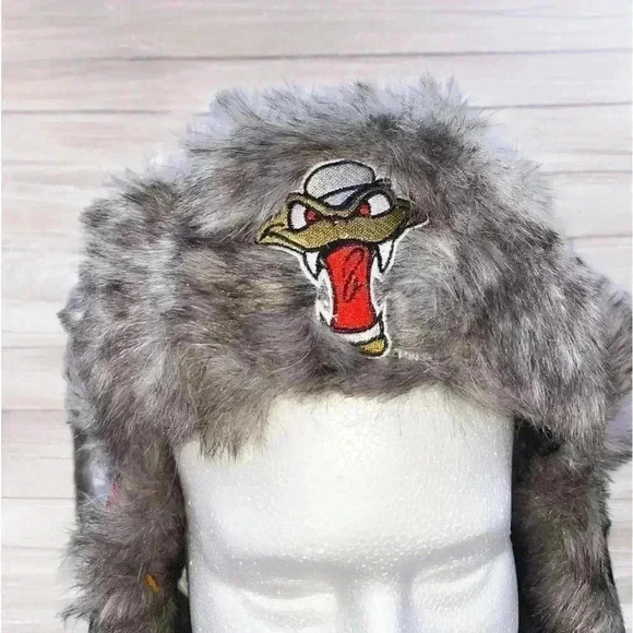 Wisconsin Timber Rattlers MiLB Baseball Head Logo Red Black Plaid Trapper Hat - Picture 2 of 6